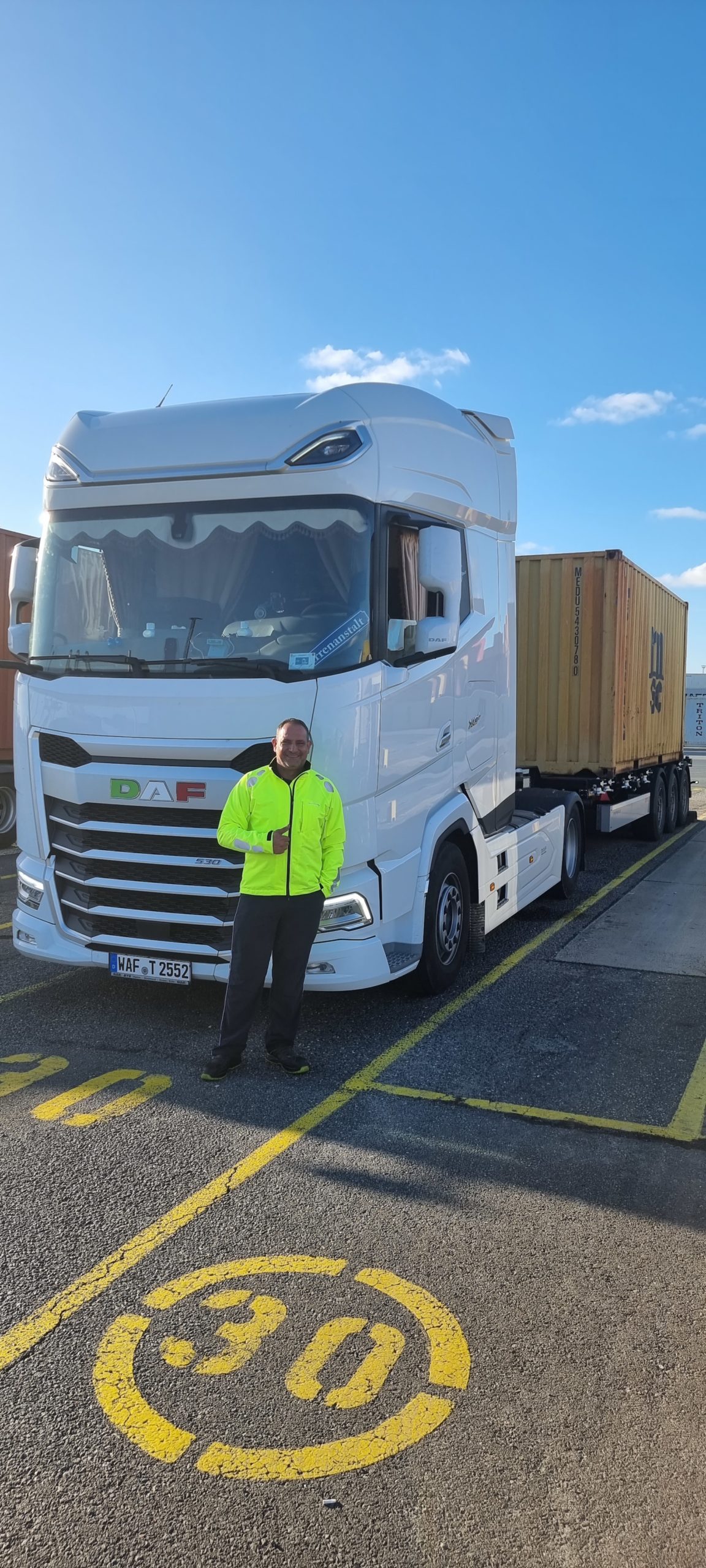 LKW Fahrer Guiseppe